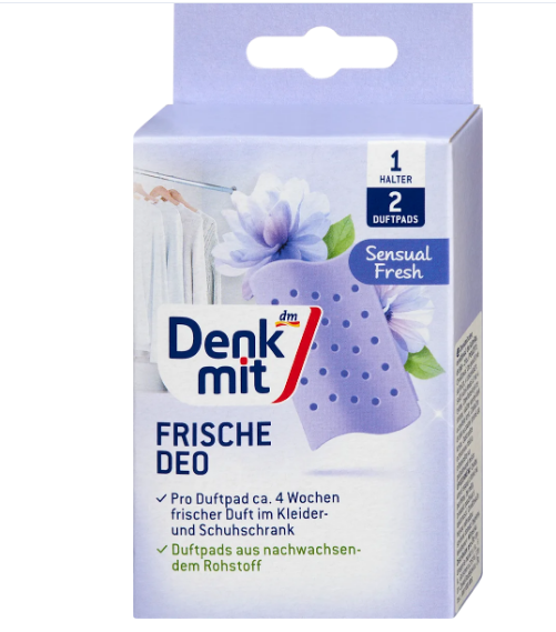 Освіжувач для гардеробу Denkmit Frische-Deo Sensual Fresh, 2 шт