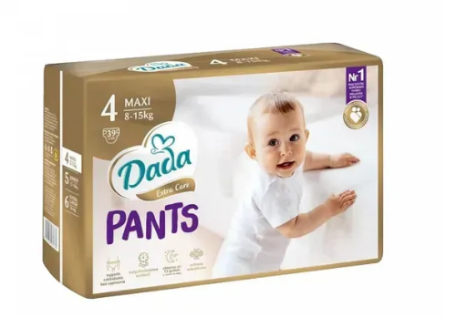 Трусики-підгузки Dada Extra Care 4, 46 шт 8-15  кг