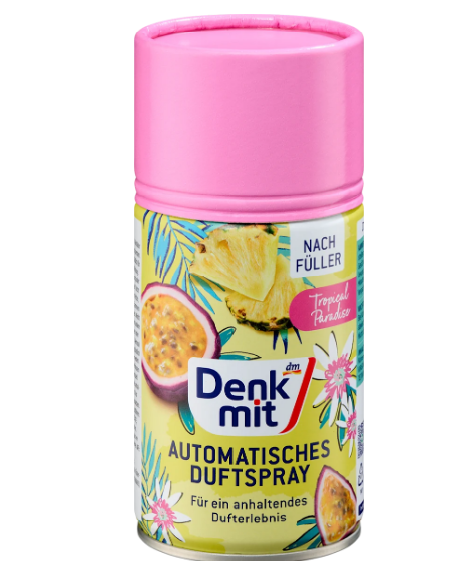 Змінний балон для автоматичного освіжувача повітря Denkmit Tropical Paradise 250 мл