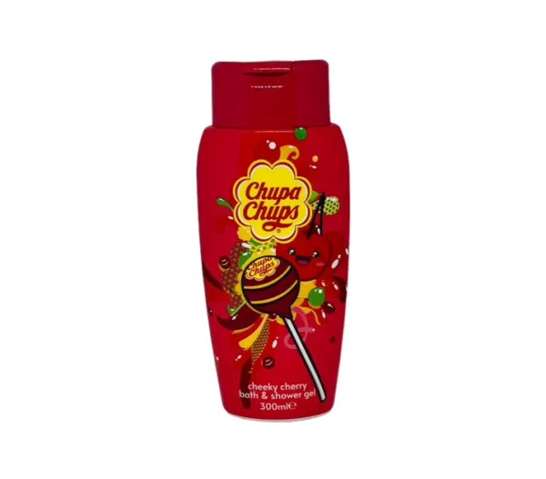 Дитячий шампунь та гель Chupa Chups з ароматом Cherry, 300 мл