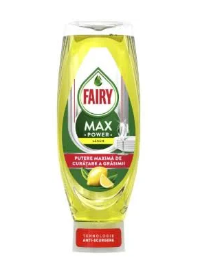 Засіб для миття посуду Fairy Max Power Лимон 730 мл