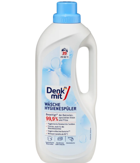 Дезінфікуючий ополіскувач для білизни Denkmit Wäsche Hygienespüler, 1.5 л (20 прань)