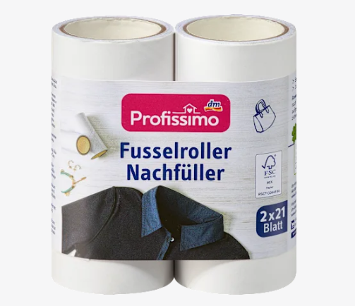 Змінні блоки для ролика для чищення одягу Profissimo 2 шт