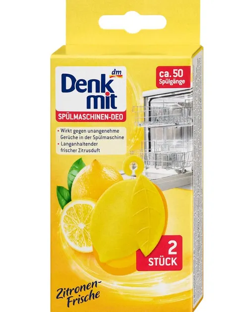Освіжувач для посудомийної машини Denkmit підвісний Цитрусова свіжість 2 шт