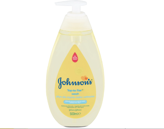 Дитячий гель для миття тіла та волосся Johnson's Baby, 500 мл