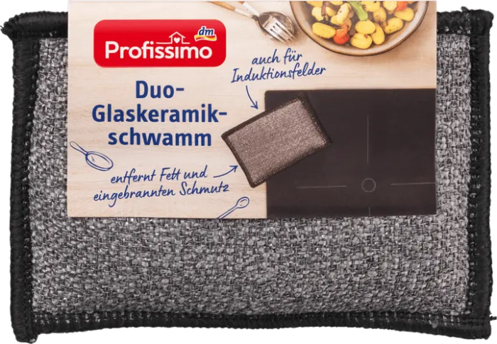 ‚Губка для стеклокерамических и индукционных плит Denkmit Profissimo Duo-Glaskeramik-Schwamm 1шт