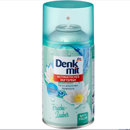 Змінний балон до автоматичного аерозольного освіжувача повітря Denkmit квітковий 250 мл