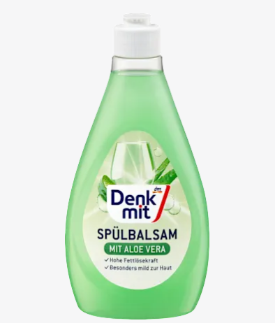 Засіб для миття посуду Denkmit Spülmittel Aloe Vera, 500 мл