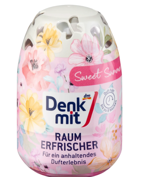 Декоративний гелевий освіжувач повітря Denkmit Sommer (Солодке літо) 150 мл