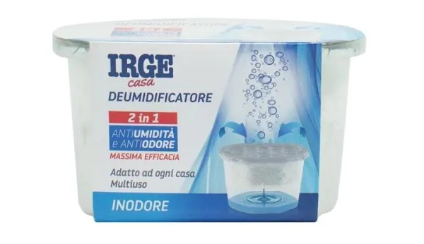 Поглинач вологи та запаху IRGE Inodore (Без запаху) контейнер 400 мл