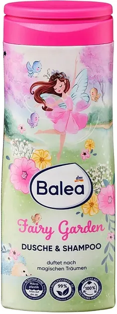 Дитячий шампунь-гель для душу 2в1 - Balea Fairy Garden 300ml 