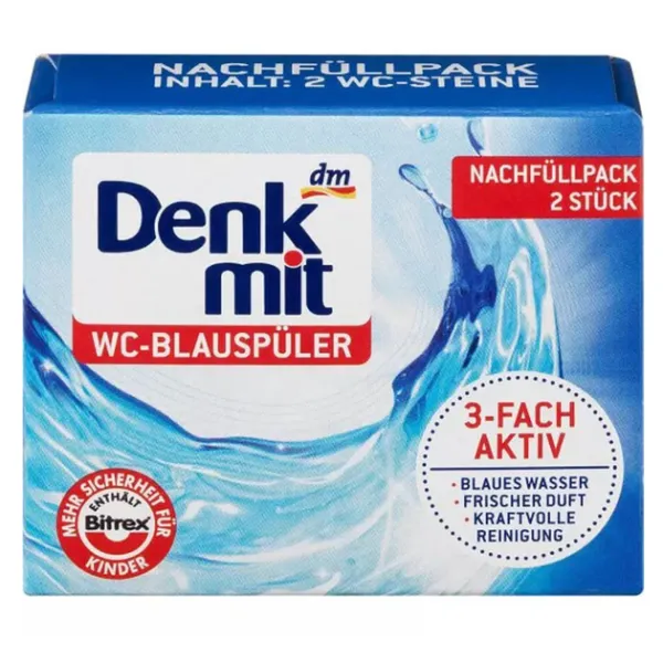 Запасні змінні блоки для унітазу Denkmit, 2 шт