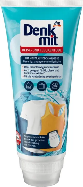 Універсальний засіб для виведення плям Denkmit Fleckenentferner тюбик, 200 мл