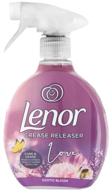 Спрей для разглаживания складок на одежде Lenor Экзотические цветы, 500 мл