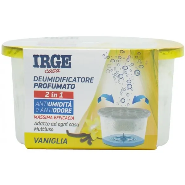 Поглинач вологи та запаху IRGE Vaniglia (Ваніль) контейнер 400 мл