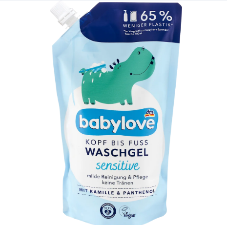 Детский стиральный гель Denkmit Baby Love Sensetiv, 500 мл