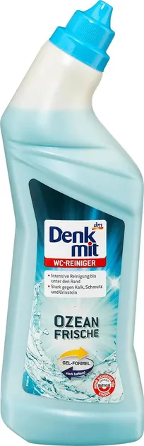 Засіб для чищення унітазу Denkmit WC Reiniger Ozeanfrische, 1 л