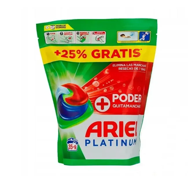 Капсули для прання ARIEL Pods+ All-in-1 Extra Stain Removal Все-в-1, Екстрасила виведення плям, 44 цикли прання, 44 шт