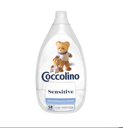 Парфумований ополіскувач для одягу Coccolino Ultimate Care Sensetiv 58 прань 870 мл