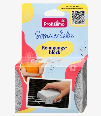 Блок Profissimo для чищення грилей Reinigungsblock Sommerliebe, 1 шт