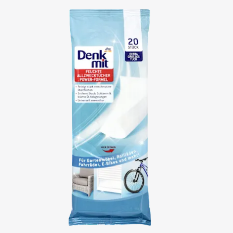 Універсальні серветки Denkmit Power Formel, 20 штук