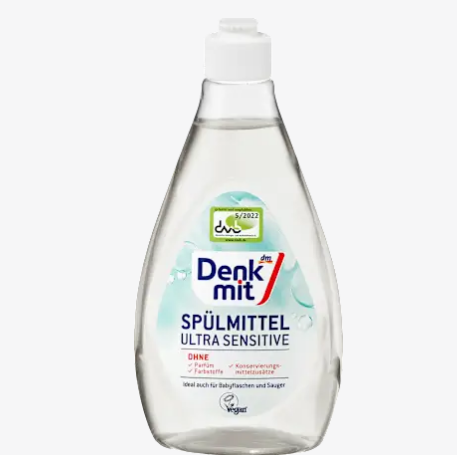 Засіб для миття посуду Denkmit Spülmittel Ultra Sensitive, 500 мл