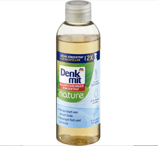Універсальний концентрований засіб для чищення Denkmit Allzweckreiniger Konzentrat nat, 100 мл