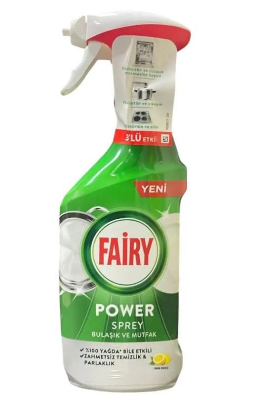 Засіб для видалення жиру і чищення посуди Fairy Power, 500 мл