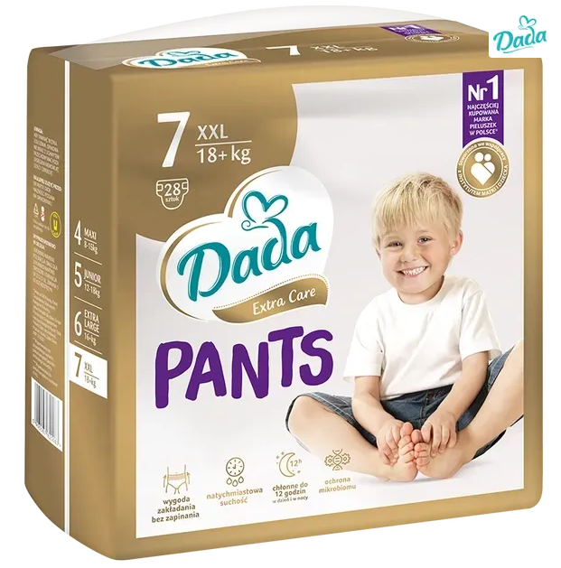 Трусики-підгузки Dada Extra Care 7, 28 шт 18+кг