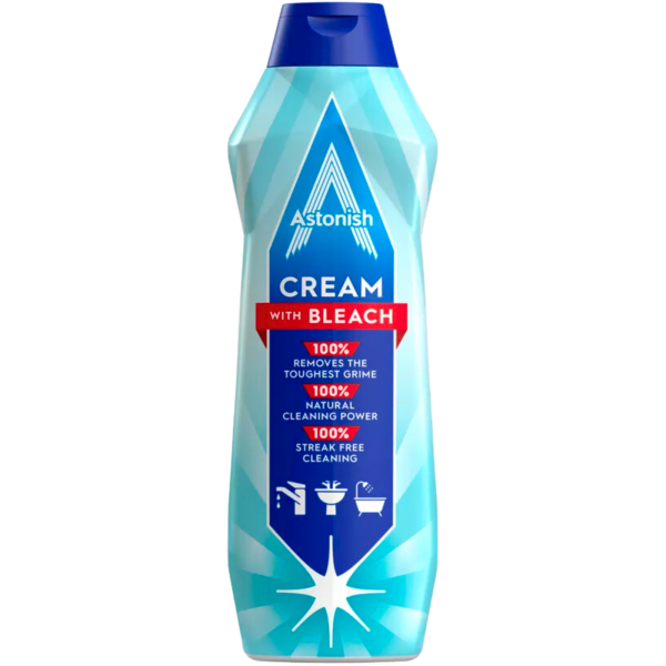 Очищающий крем для всего дома с отбеливателем Astonish Cream Cleaner 500ml