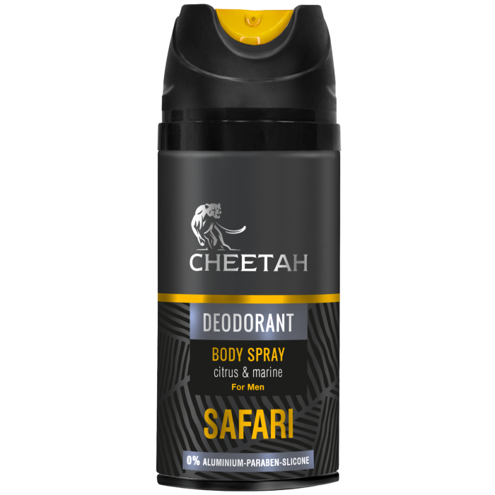 Мужской дезодорант Cheetah Deodorant Spray for Men Safari