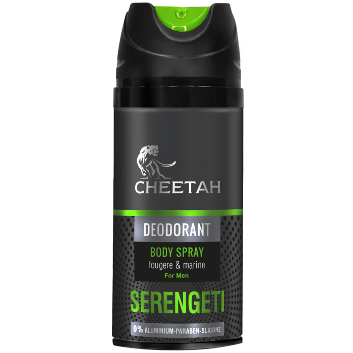 Мужской дезодорант Cheetah Deodorant Spray for Men Serengeti