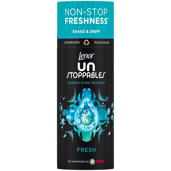 Парфумований ополіскувач в гранулах Lenor Scent Booster Beads Unstoppables Fresh 176g