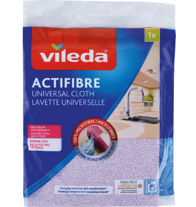 Серветка VILEDA Actifibre універсальна фіолетова